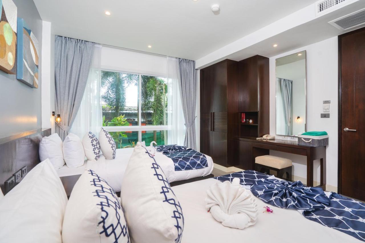 Karon Sea View Beach Apartment Eksteriør billede
