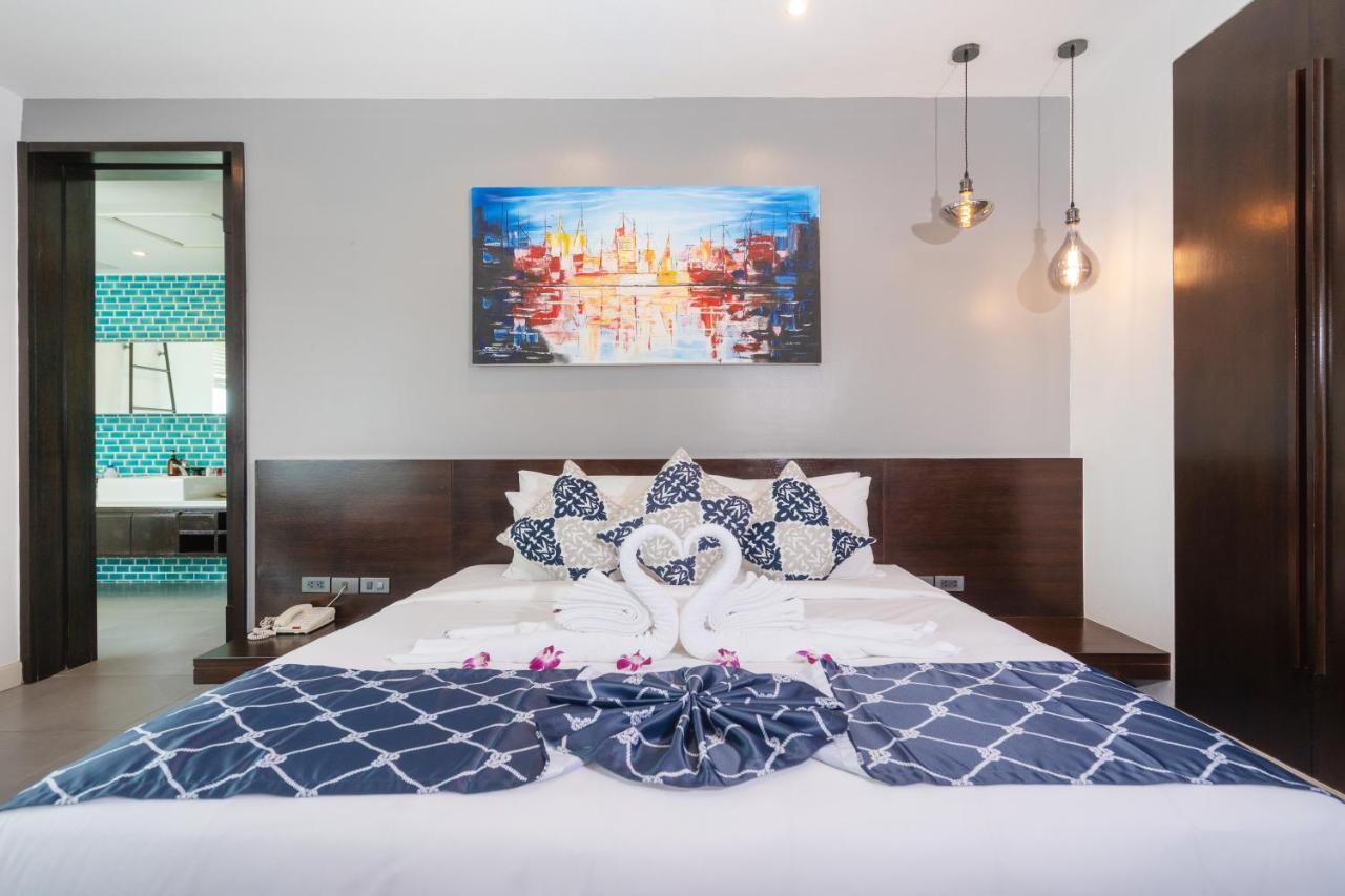 Karon Sea View Beach Apartment Eksteriør billede