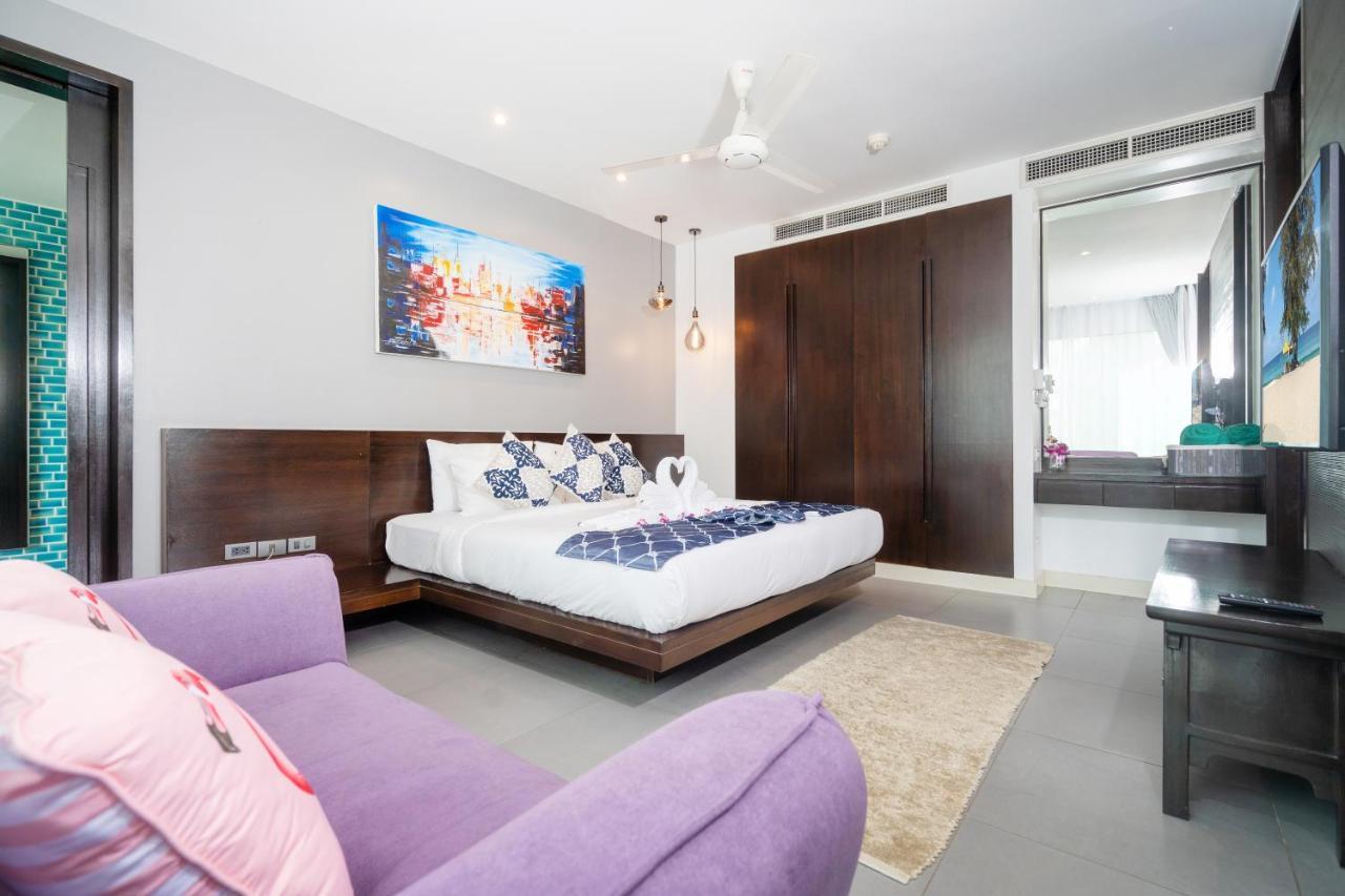 Karon Sea View Beach Apartment Eksteriør billede