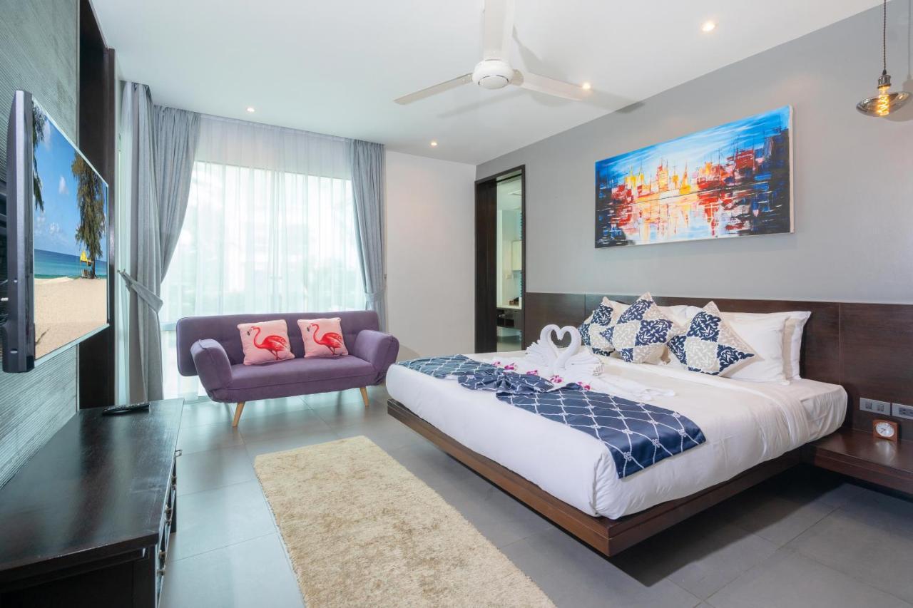 Karon Sea View Beach Apartment Eksteriør billede